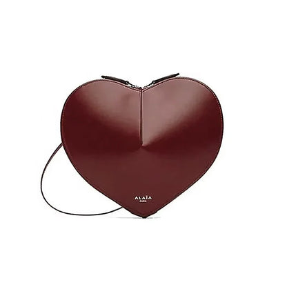 French Love Bag Shoulder Bag Phone Bag Mouth Red Envelope Crossbody Bag Women's Niche Luxury ALAIA Handbag