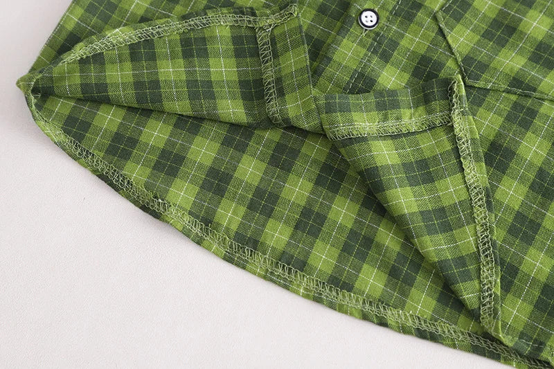 Kids Clothes Baby Boy/Girl Plaid T-Shirt + Shorts Set Summer Clothing Fashion Casual Boys Tracksuit Children Baby Clothes Set