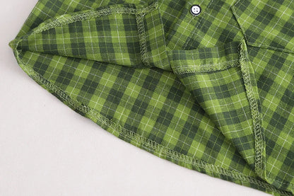 Kids Clothes Baby Boy/Girl Plaid T-Shirt + Shorts Set Summer Clothing Fashion Casual Boys Tracksuit Children Baby Clothes Set