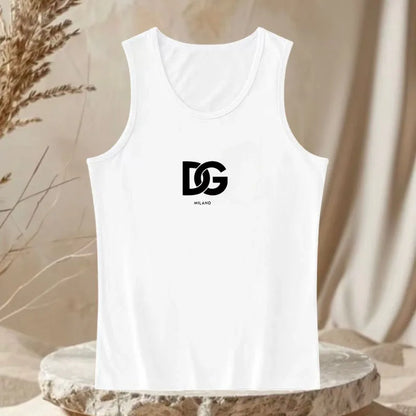 2025 Pattern Print Loose Tank Tops Undershirt Vest Sports Casual Sling Sleeveless Y2k Tops Summer Women's Bottoming Camis Top