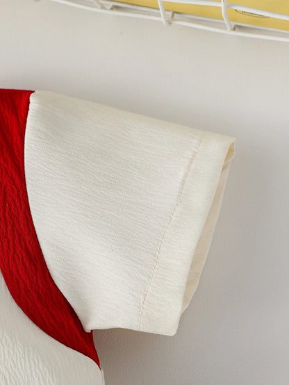 2Pcs Baby Boys Short Sleeve With Zipper Top & Pants Set Summer Outdoor Sports Clothes For 1-3Y Casual