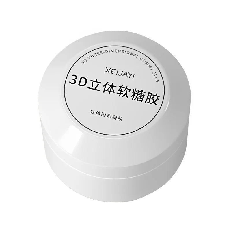 5D Sticker Lily Flower Nail Decals Jelly Nail Art Decorations Acrylic Adhesive Gel Sliders Summer Stickers Manicure Accessories