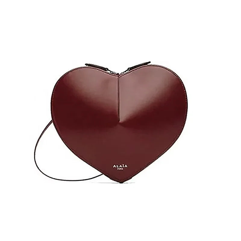 French Love Bag Shoulder Bag Phone Bag Mouth Red Envelope Crossbody Bag Women's Niche Luxury ALAIA Handbag